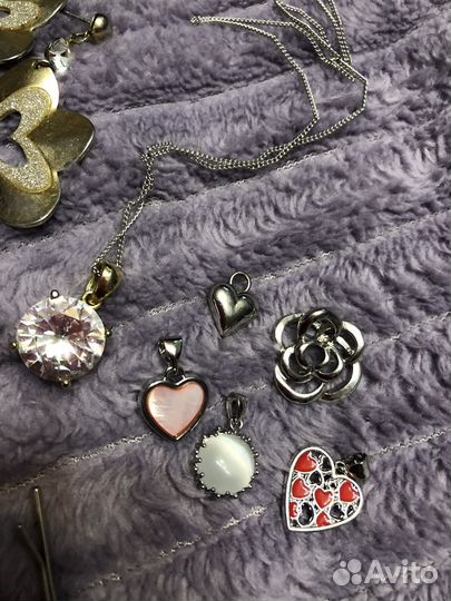 Ожерелье,подвески.серьги,браслет