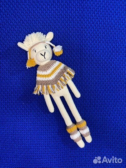 Вязаный единорог, зайка, панда, лев, котик, лама