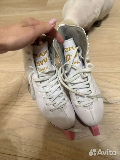 Фигурные коньки Graf davos gold