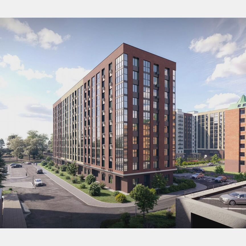 1-к. квартира, 36,7 м², 1/10 эт.