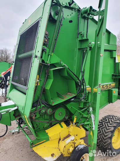 Пресс-подборщик John Deere 590, 2002