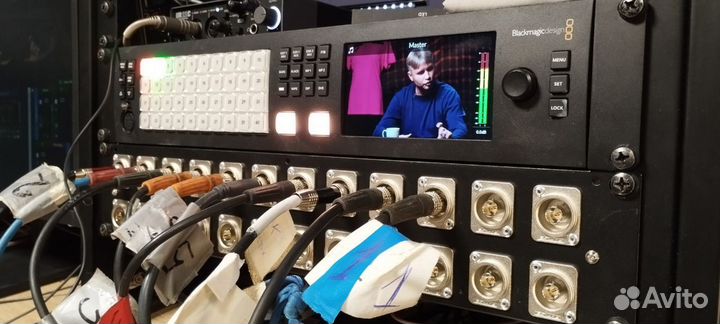 Прокат птс на 40 камер atem 4 M/E Backmagic HD