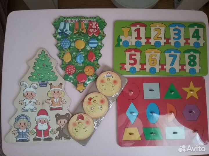 Развивающие новые игрушки пакетом или отдельно