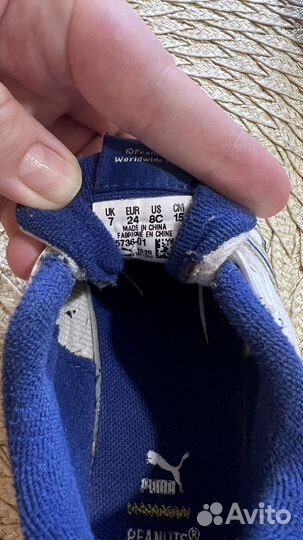 Кроссовки puma детские