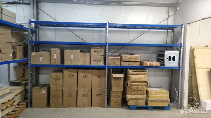 Стеллажи полочные