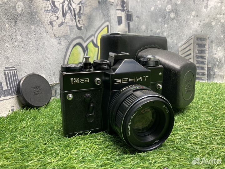 Зенит-12cд + Гелиос 44М-4