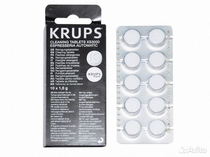 Средство очистки кофемашины Krups