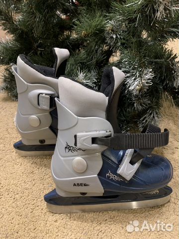 Раздвижные коньки 29-32 blue XS