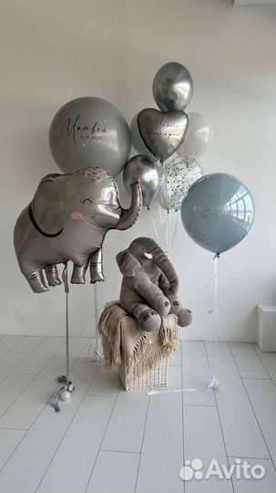 Воздушные шары на выписку