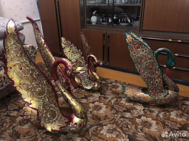 Лебеди ручной работы