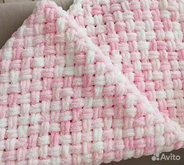 Плюшевый детский плед-одеяло