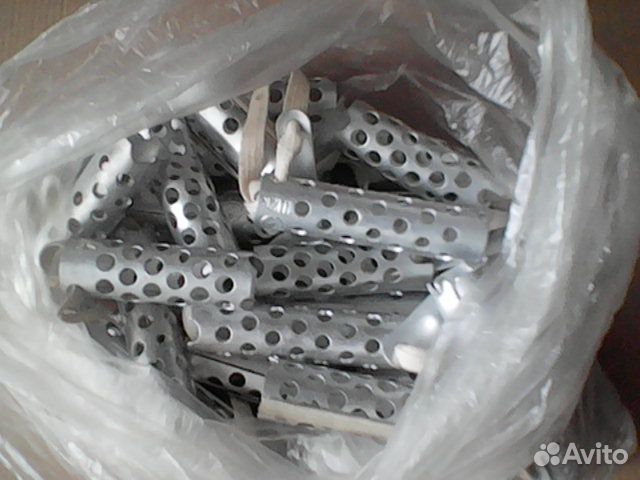 Бигуди металлические с резинкой и планкой