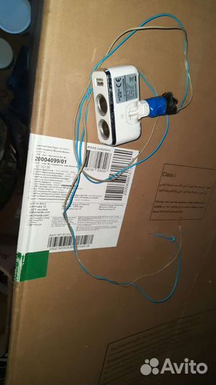 Тройник в прикуриватель