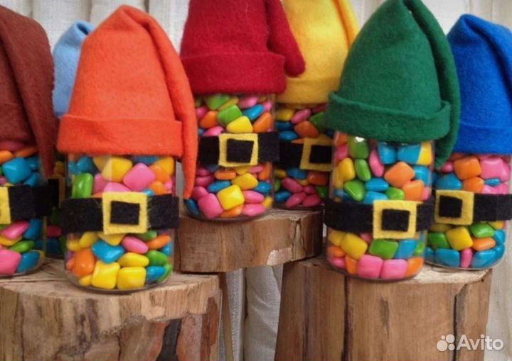 Колпачки гномов для Кенди бара