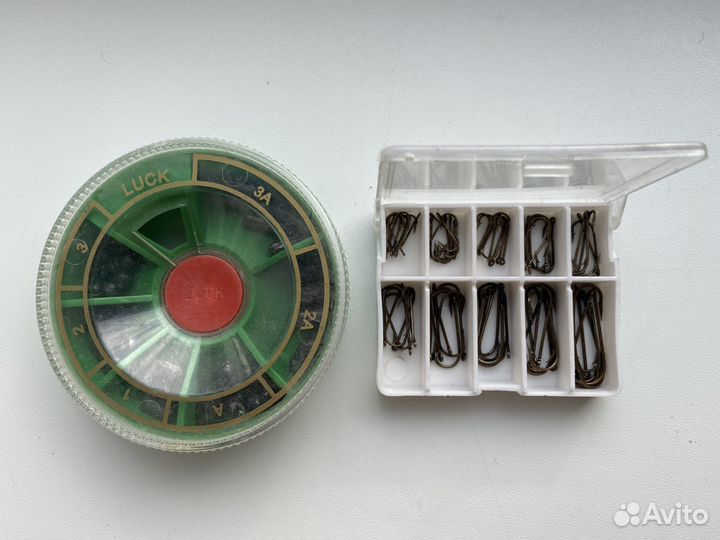 Рыболовный набор крючков и грузил