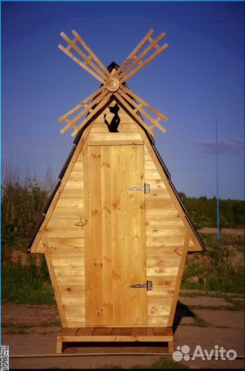 Дачный туалет с установкой KEY675