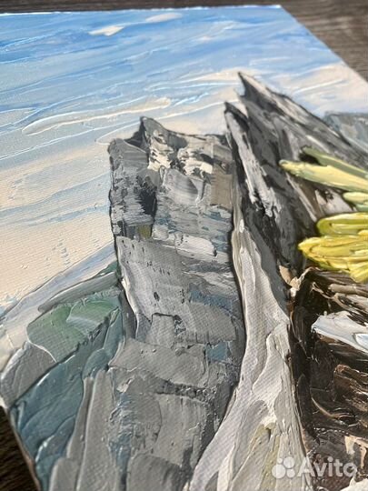 Картина маслом на холсте 