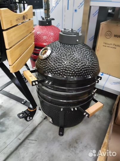 Гриль керамический Kamado bono и аксессуары