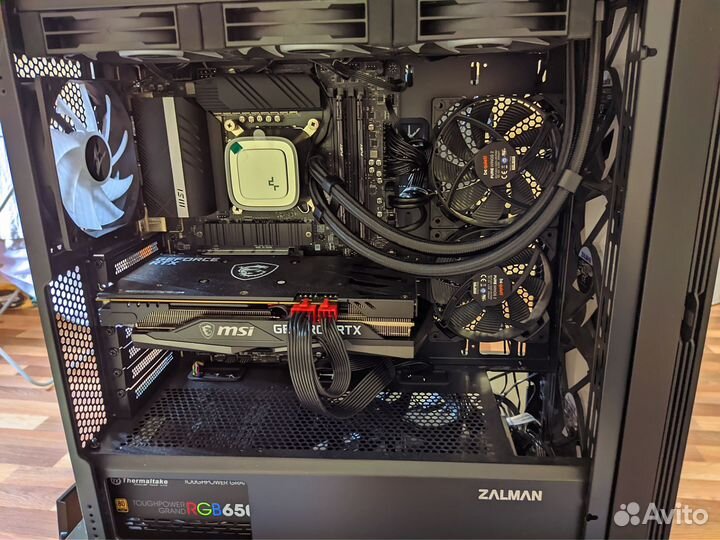 12600k+z690+ddr4 16gb 4000mhz+ SSD 1TB+вертушки