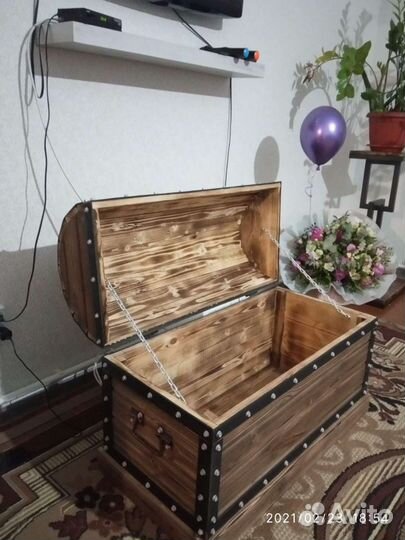Сундук декор
