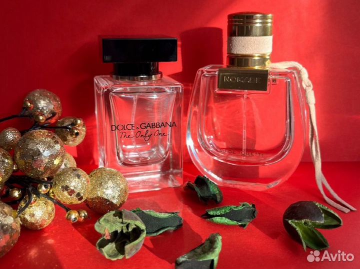 Пустые флаконы от парфюма D&G Ghloe