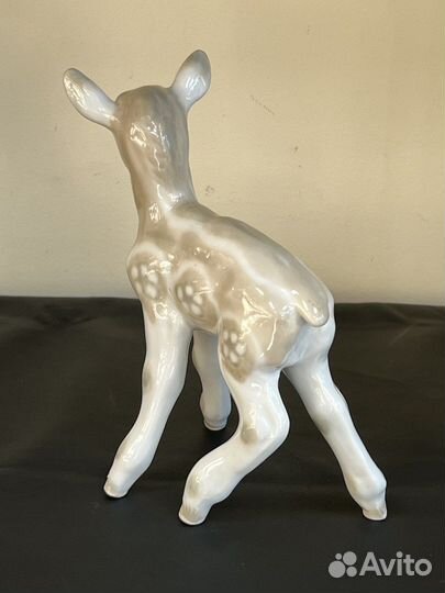 Статуэтка Оленёнок Дулёво 21 см