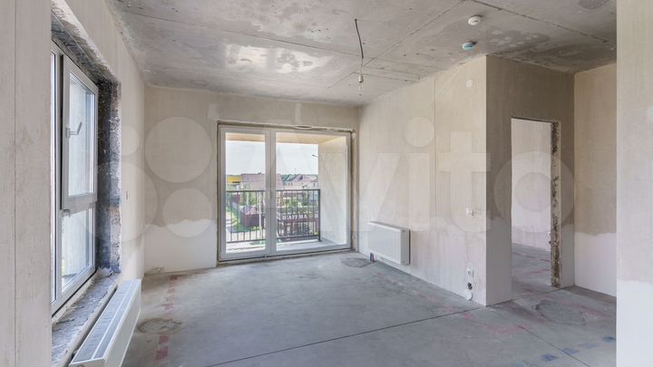 2-к. квартира, 62,9 м², 3/17 эт.