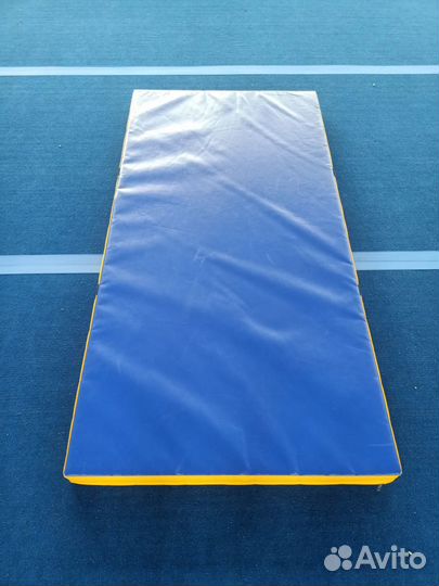Мат гимнастический кожзам, пвх 2х1х0.1м