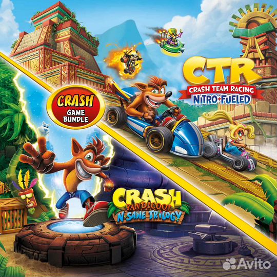 Crash Bandicoot Trilogy + Nitro Fueled PS4/PS5