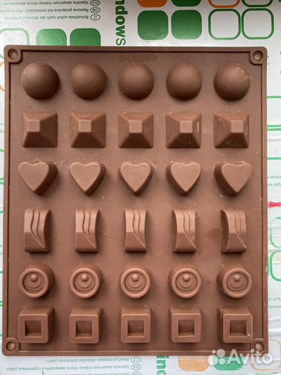 Форма силиконовая для шоколада