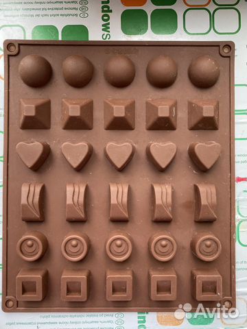 Форма силиконовая для шоколада