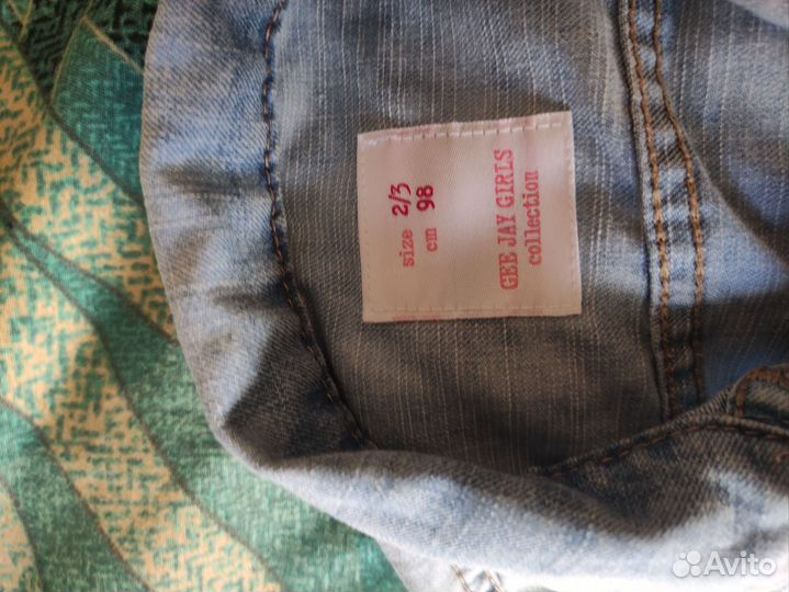 Джинсовая куртка для девочки