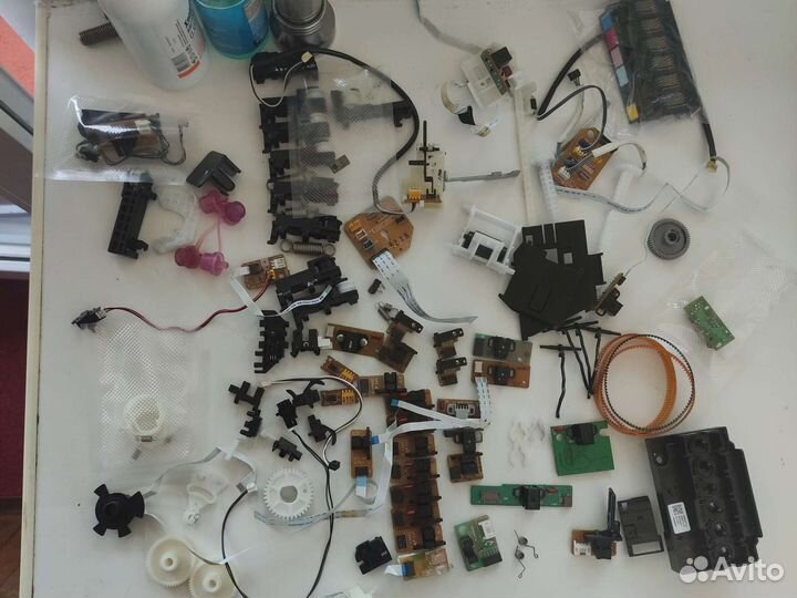 Запчасти бу Epson ремонт