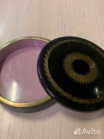 Советская пудреница-эмаль