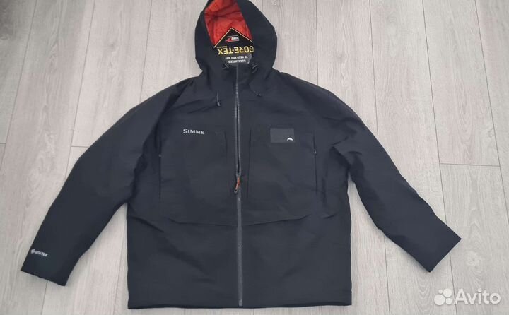 Simms bulkley jacket - black, L
