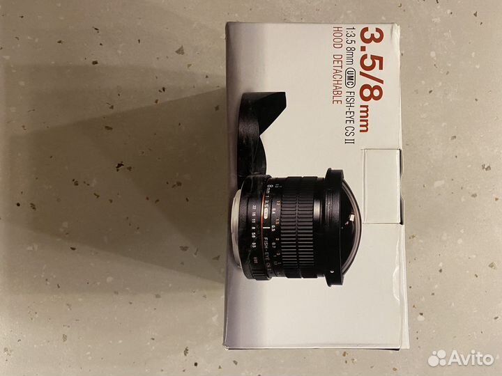 Объектив samyang fish-eye