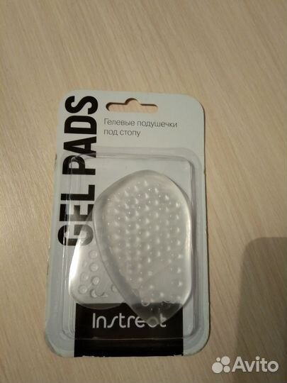Гелевые подушечки под стопу gel pads instreet