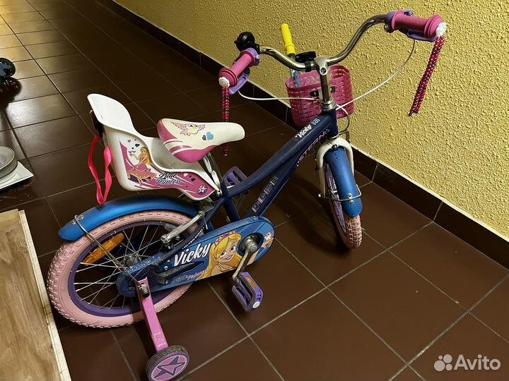 Детский велосипед 16 stern vicky б/у