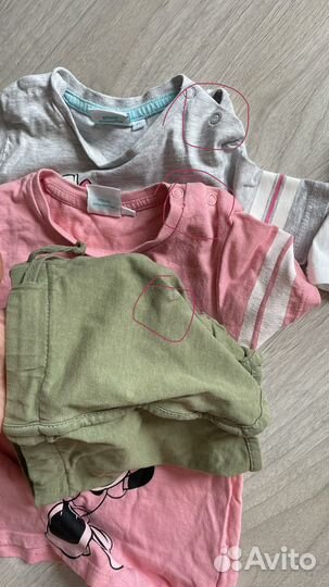 Пакет одежды для девочки 98