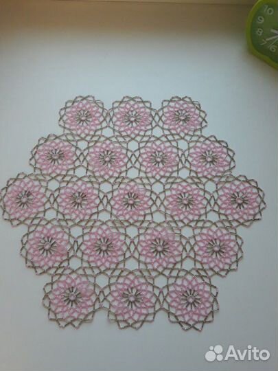 Скатерть бисером