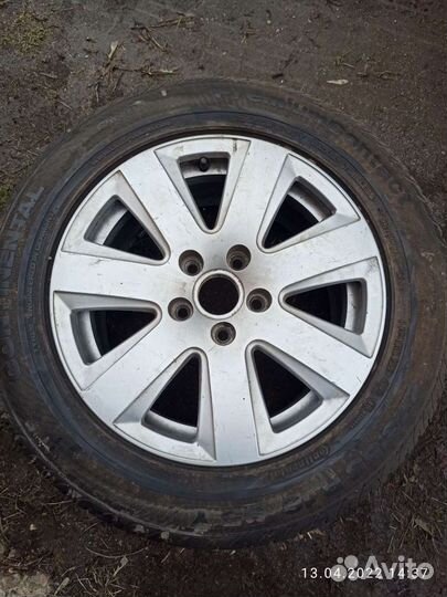 Диск Ауди А6 r16 с покрышкой