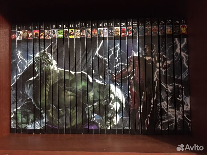 Marvel Hachette Официальная коллекция комиксов