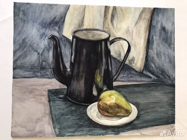 Натюрморт акварель