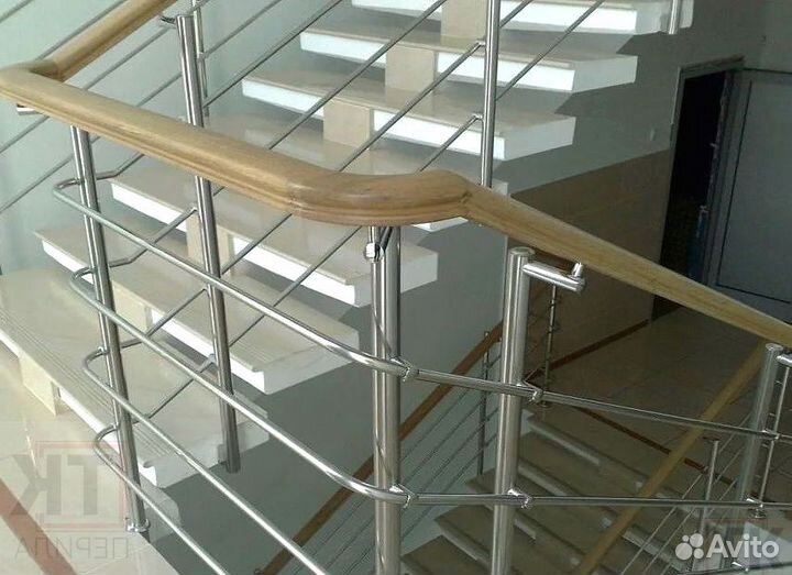 Перила из нержавеющей стали, ограждение