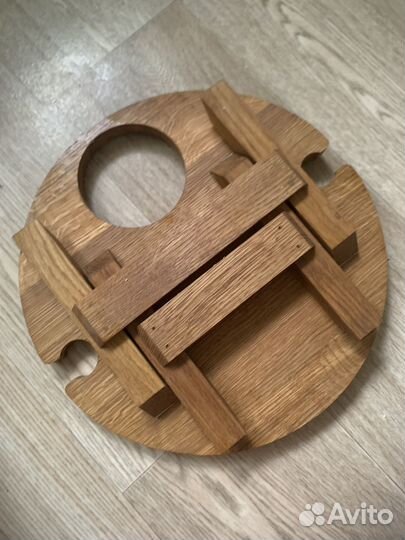 Винный столик менажница