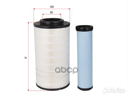 Воздушный фильтр A1331S Sakura