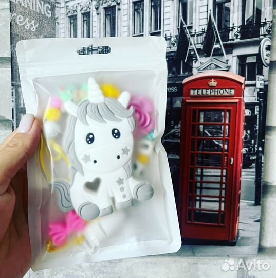 Именной держатель для пустышки