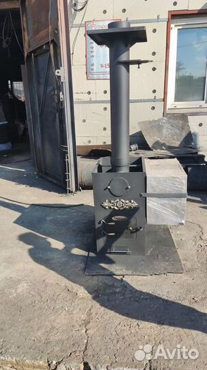 Банная печь Гарант Экстра 700 мм толщина 8 мм 254