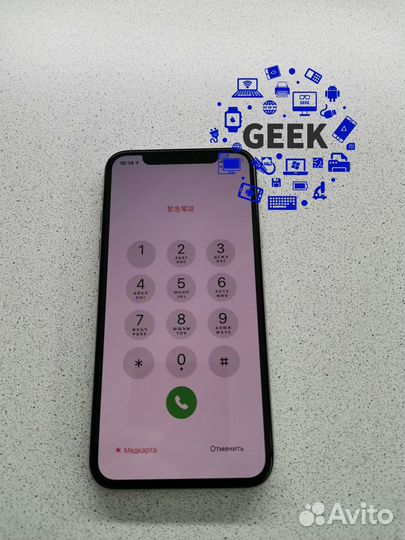 Оригинальное стекло дисплея iPhone X+замена