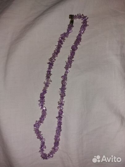 Бусы из аметиста